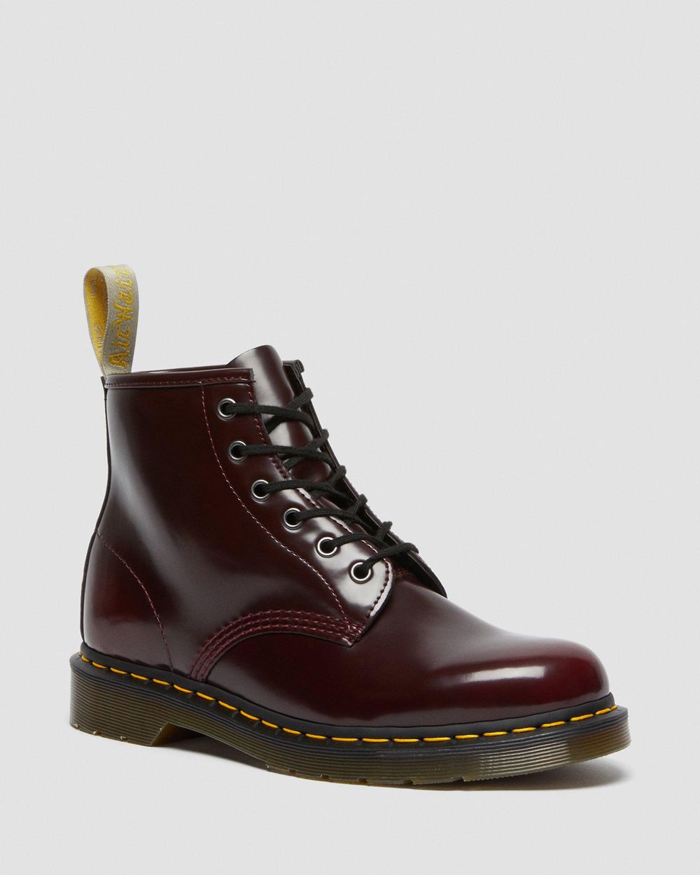 Dr Martens Vegan 101 Členkové Topánky Damske ( Červené ) SK 597-JEVNIO